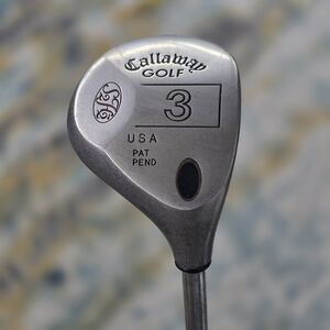 Callaway S2H2 Pat Pend Fairway 3 Wood Factory Memphis 10 Steel Uniflex